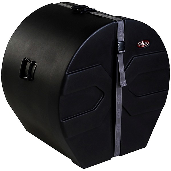 SKB Roto-Molded Marching Bass Drum Case 28 in. Black