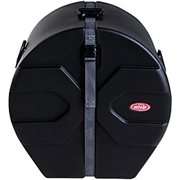 SKB Roto-Molded Marching Bass Drum Case 22 in. Black