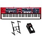 Nord Stage 4 Compact 73-Key Keyboard With Z Stand and Nord Single Pedal thumbnail