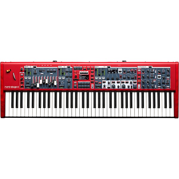 Nord Stage 4 73-Key Keyboard With Nord Soft Case and Single Pedal