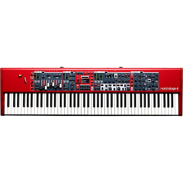 Nord Stage 4 88-Key Keyboard With Nord Soft Case, Triple Pedal and Stand EX