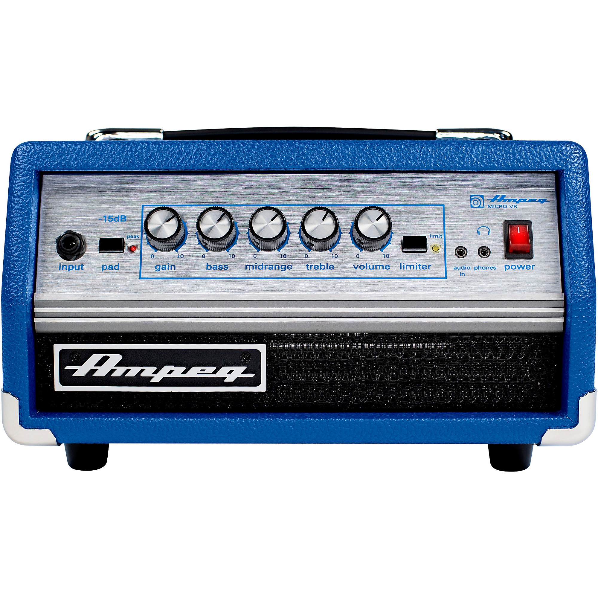 Ampeg Limited-Edition SVT Micro-VR Blue Bass Head Blue | Guitar Center