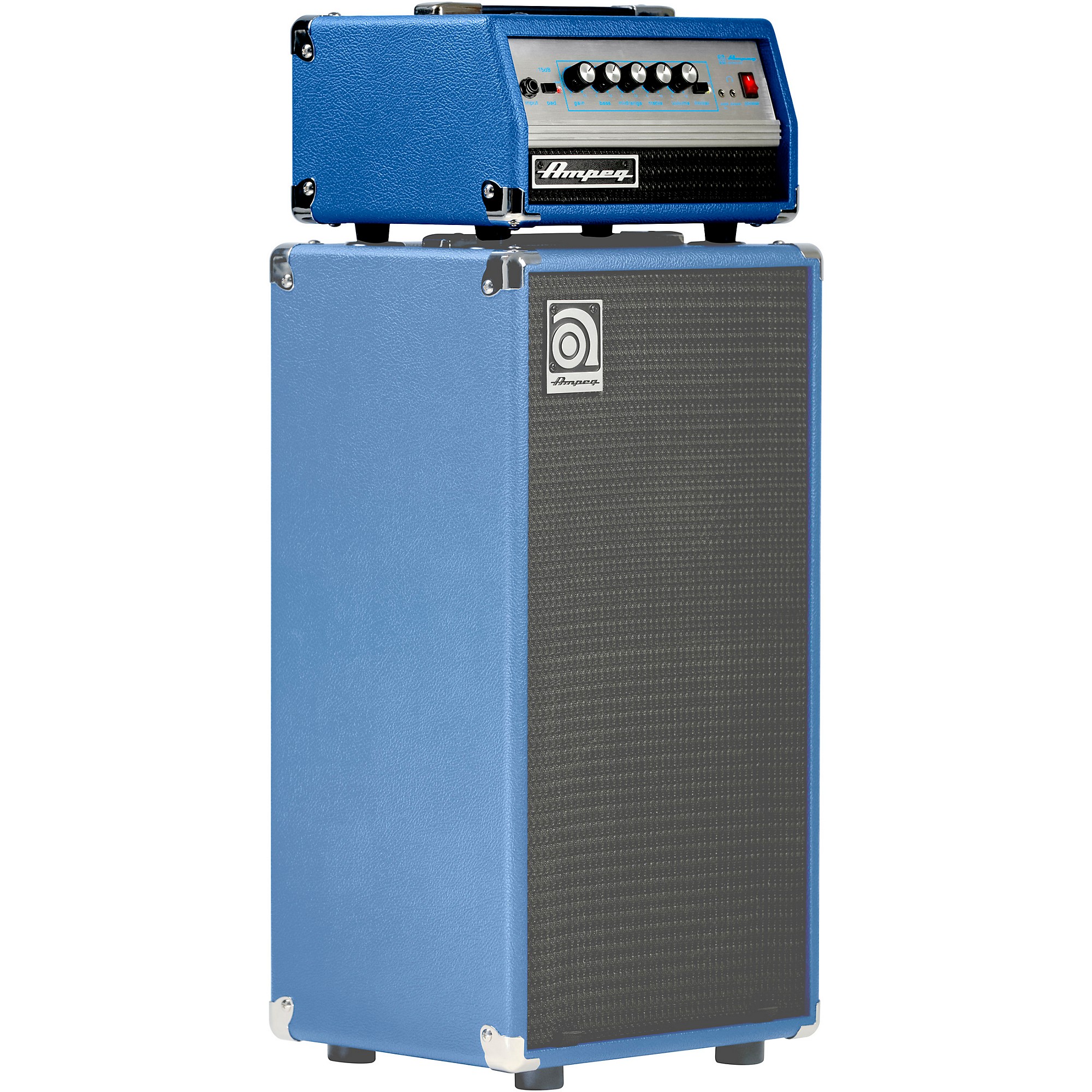 Ampeg Limited-Edition SVT Micro-VR Blue Bass Head Blue | Guitar Center