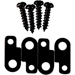 Nobels MOUNTY-P Set of 4 Mounting Plates & Screws For Effect Pedals