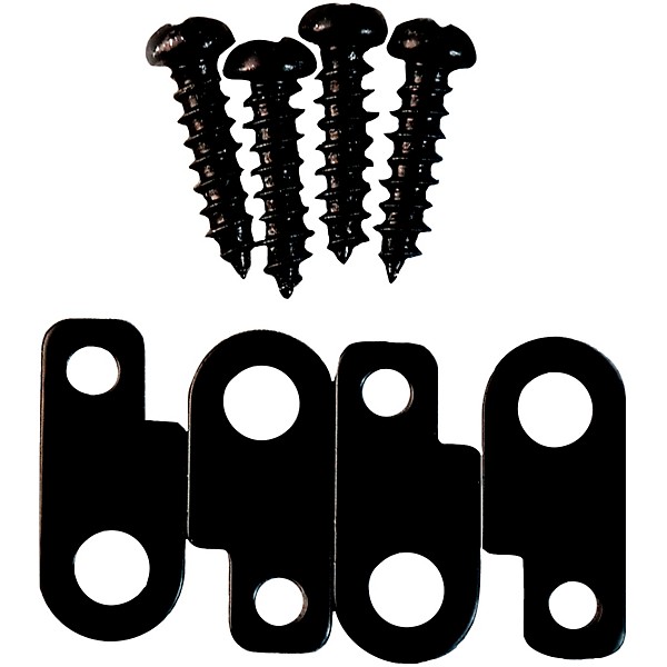 Nobels MOUNTY-P Set of 4 Mounting Plates & Screws For Effect Pedals