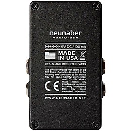 Neunaber Immerse Reverberator Mk II Stereo Reverb Effects Pedal Black