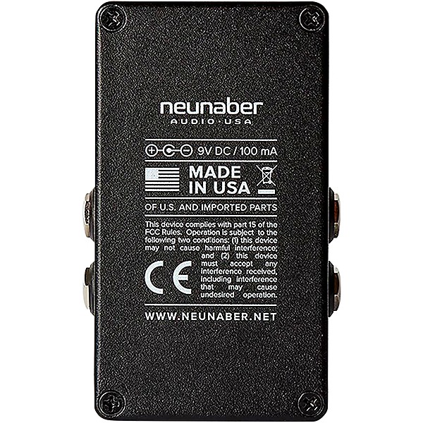 Neunaber Immerse Reverberator Mk II Stereo Reverb Effects Pedal 