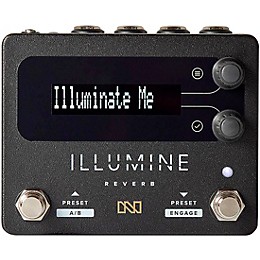 Neunaber ILLUMINE Reverb Effects Pedal Black