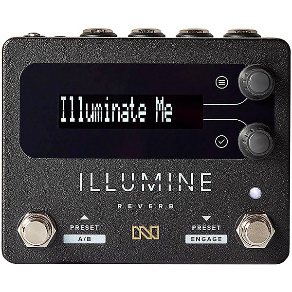 Open Box Neunaber ILLUMINE Reverb Effects Pedal Level 1 Black