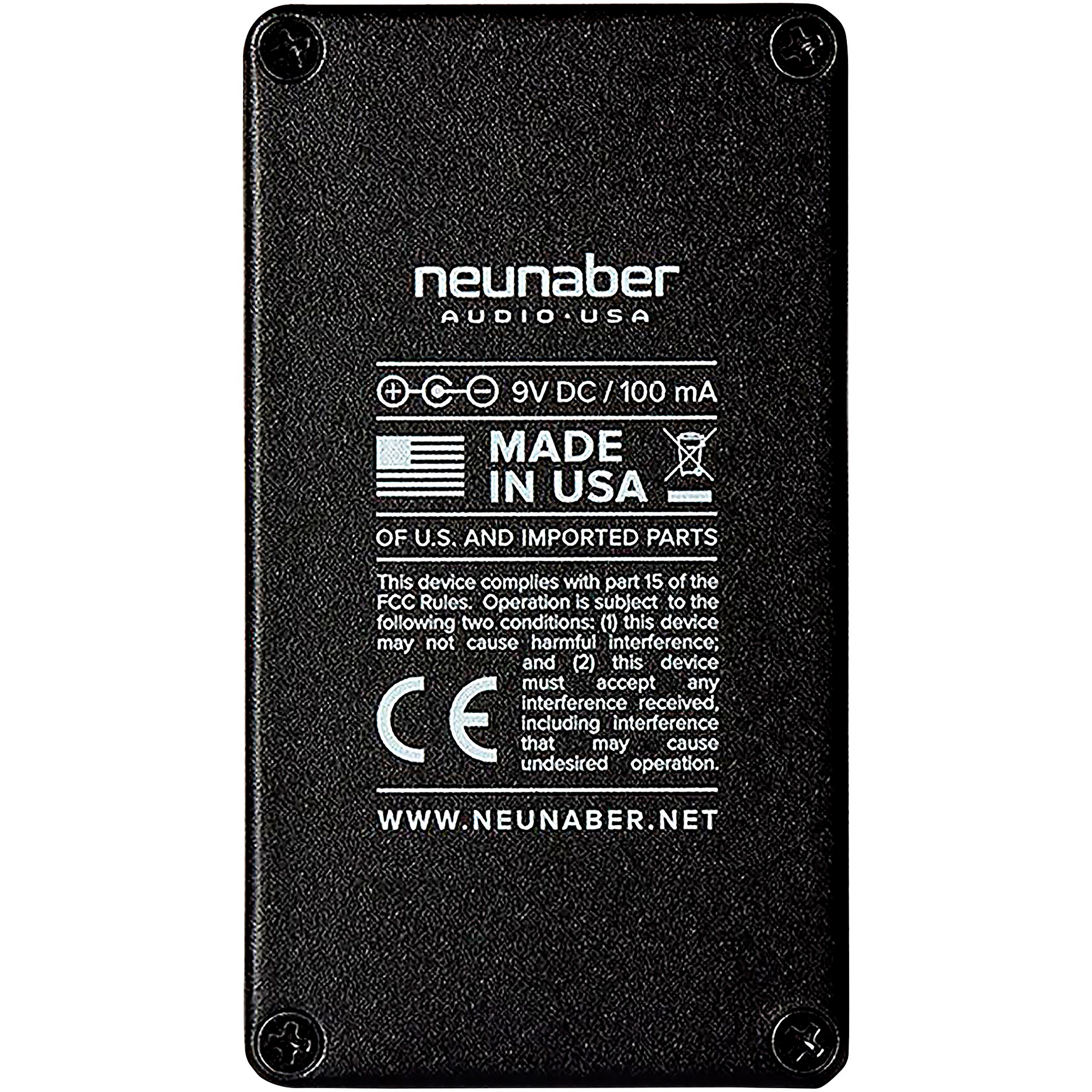Neunaber Wet Reverb v5 Effects Pedal Black | Guitar Center