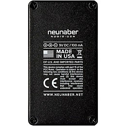 Neunaber Wet Reverb v5 Effects Pedal Black