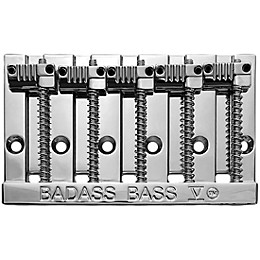 Leo Quan Badass V 5-String Bass Bridge With Grooved Saddles Chrome