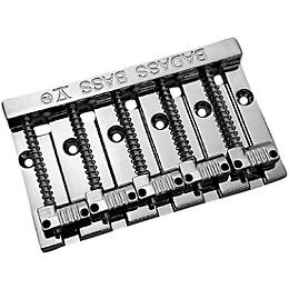 Leo Quan Badass V 5-String Bass Bridge With Grooved Saddles Chrome