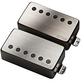 EMG Dual Mode 57TW/66TW-LS Dual Pickup Set, Lon... EMG Dual Mode 57TW/66TW-LS Dual Pickup Set, Long Shaft Pots Brushed Chrome