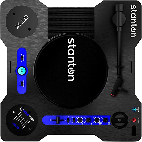 Open Box Stanton STX Limited Edition Portable Scratch Turntable Level 1 Black