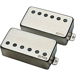 EMG Dual Mode F-57TW/66TW Dual Pickup Set, Floyd Sp... EMG Dual Mode F-57TW/66TW Dual Pickup Set, Floyd Spaced Brushed Chrome