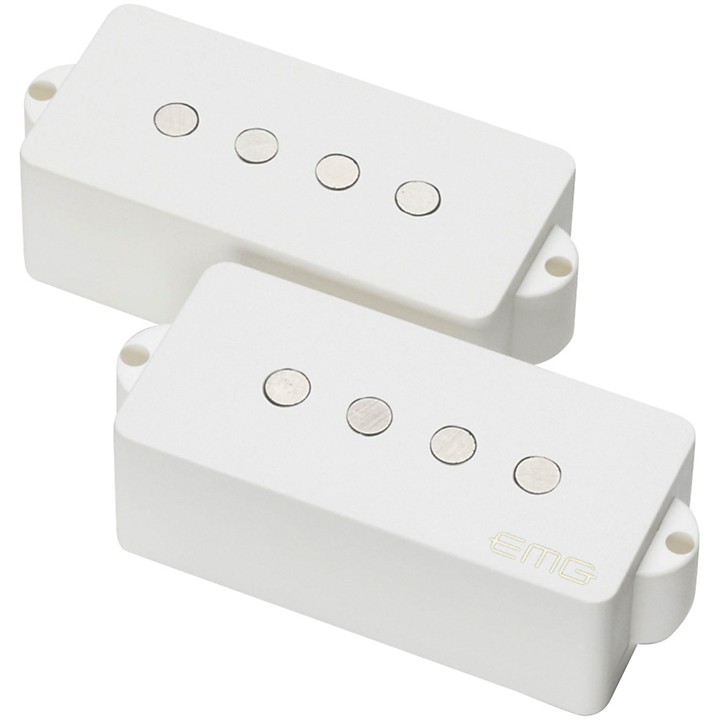 EMG Pickups / J5 Set-White / Electric Guitar Pickups, Bass