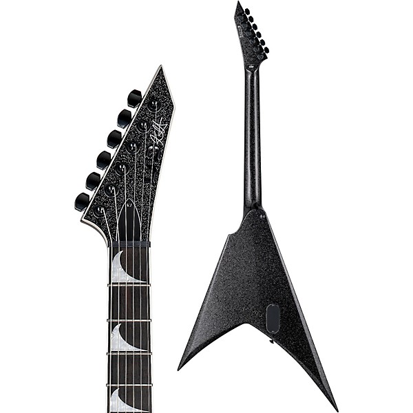 ESP LTD Kirk Hammett Signature KH-V Electric Guitar Black Sparkle