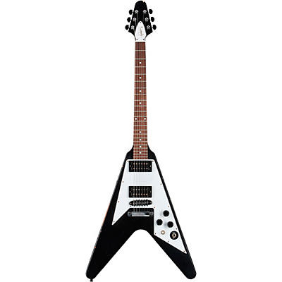 Gibson Custom Kirk Hammett 1979 Flying V Electric Guitar Ebony for sale
