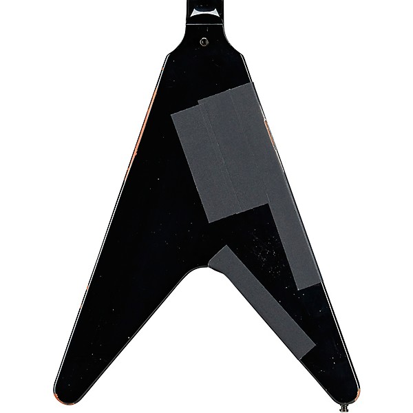 Gibson Custom Kirk Hammett 1979 Flying V Electric Guitar Ebony