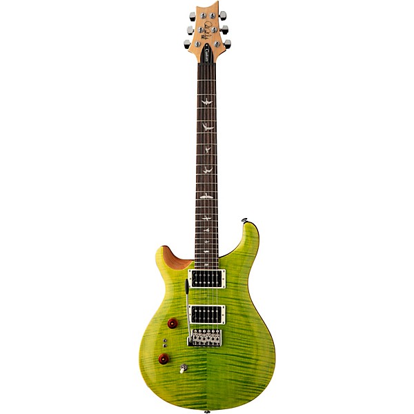 PRS SE Custom 24-08 Left-Handed Electric Guitar Eriza Verde