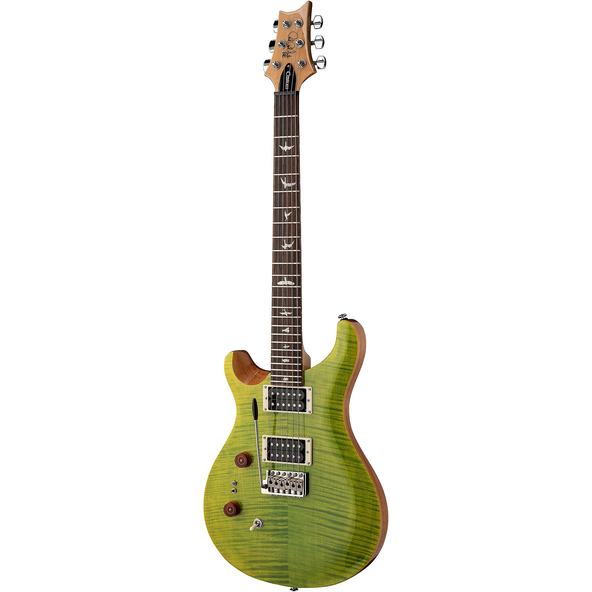 PRS SE Custom 24 Left-Handed Electric Guitar Black Gold