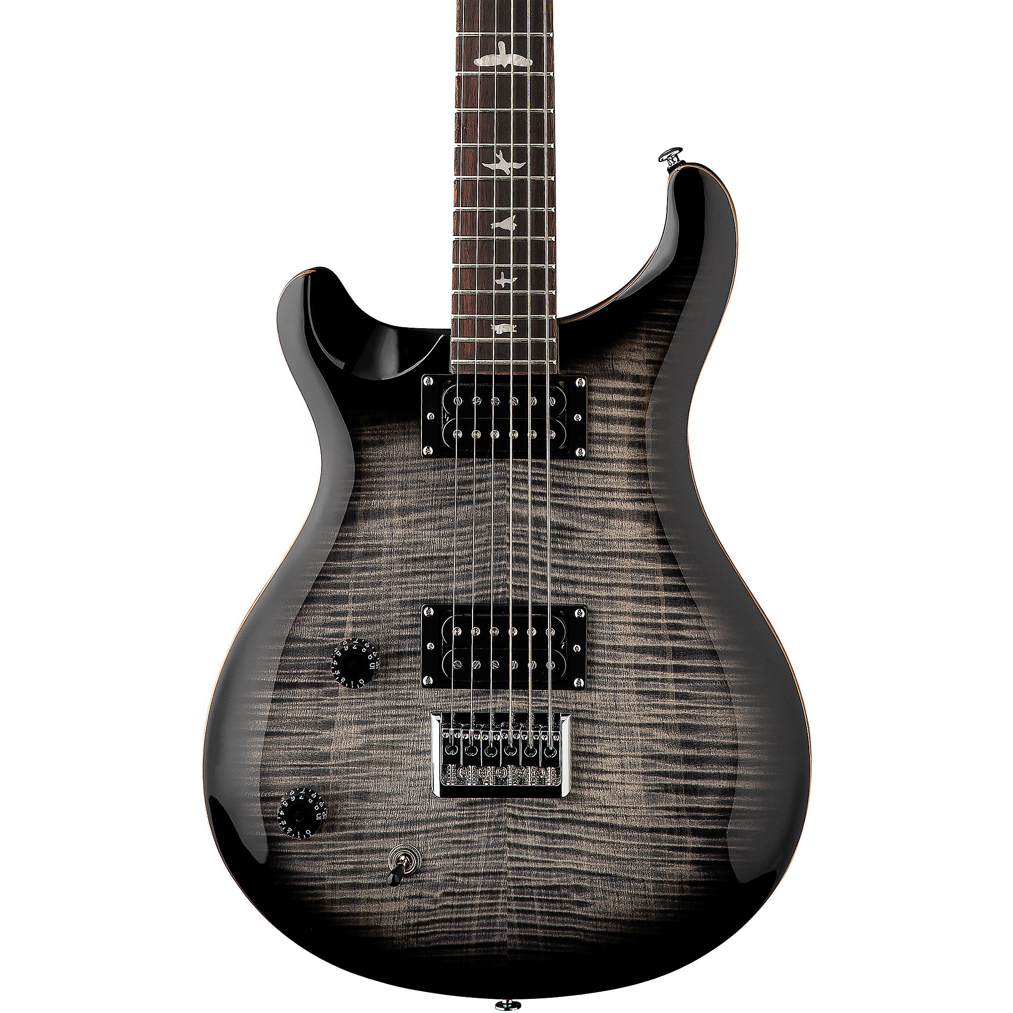 PRS SE 277 Left-Handed Electric Guitar Charcoal Burst | Guitar Center
