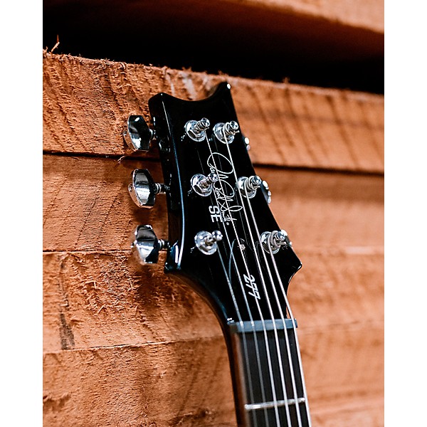 PRS SE 277 Left-Handed Electric Guitar Charcoal Burst
