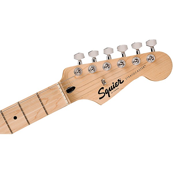 Squier Sonic Stratocaster Limited-Edition Maple Fingerboard Electric Guitar Pack With Fender Frontman 10G Amp Torino Red