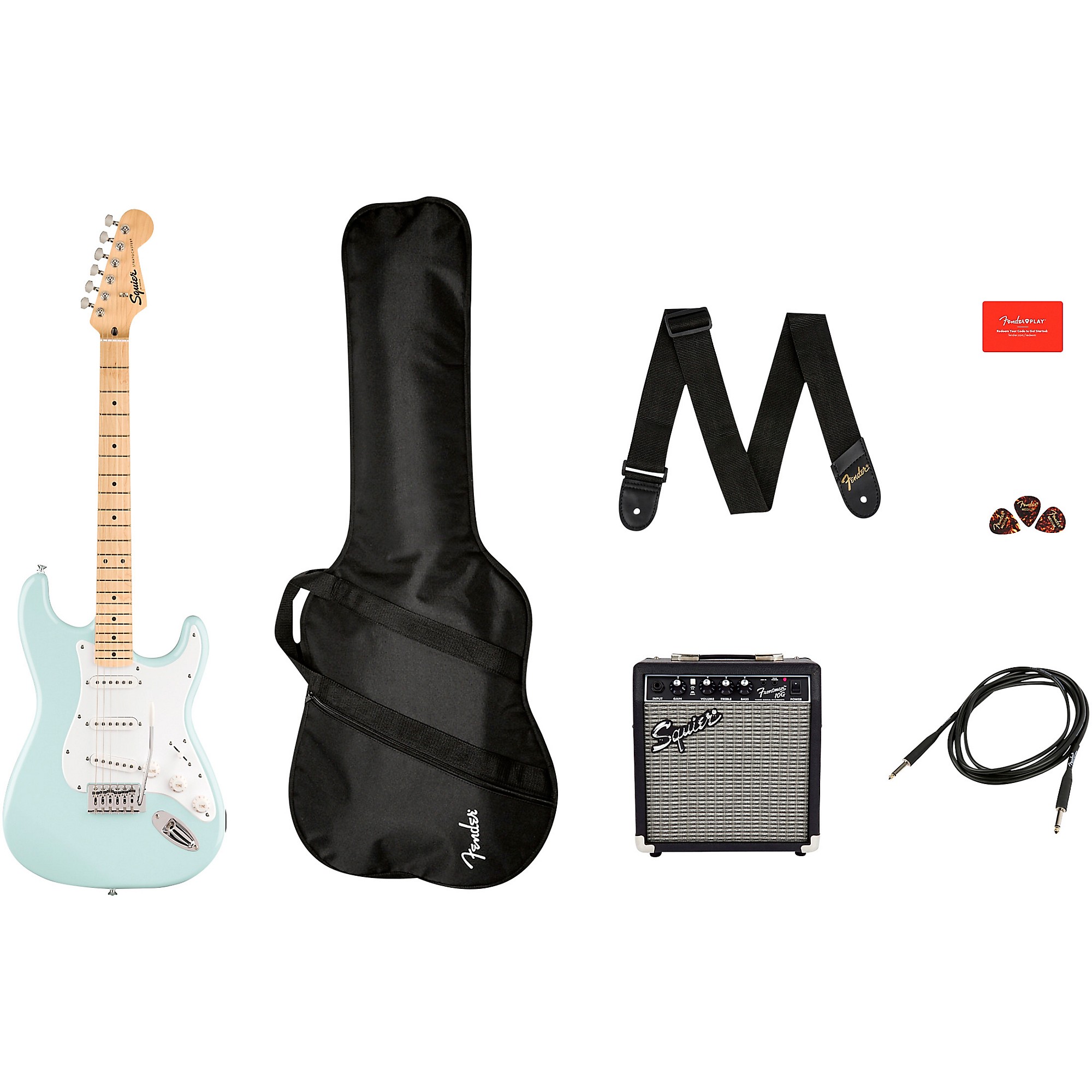 Electric guitar outlet bundle fender