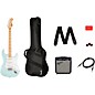 Squier Sonic Stratocaster Limited-Edition Maple Fingerboard Electric Guitar Pack With Fender Frontman 10G Amp Sonic Blue thumbnail