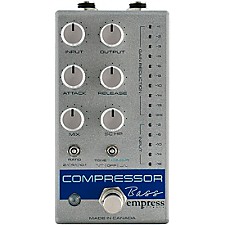 Empress Effects Bass Compressor Effects Pedal Blue Sparkle