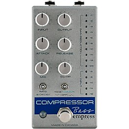 Empress Effects Bass Compressor Pedal Silver