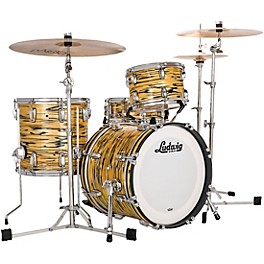 Ludwig Legacy Maple 3-Piece Jazzette Shell Pack With 18" Bass Drum Lemon Oyster