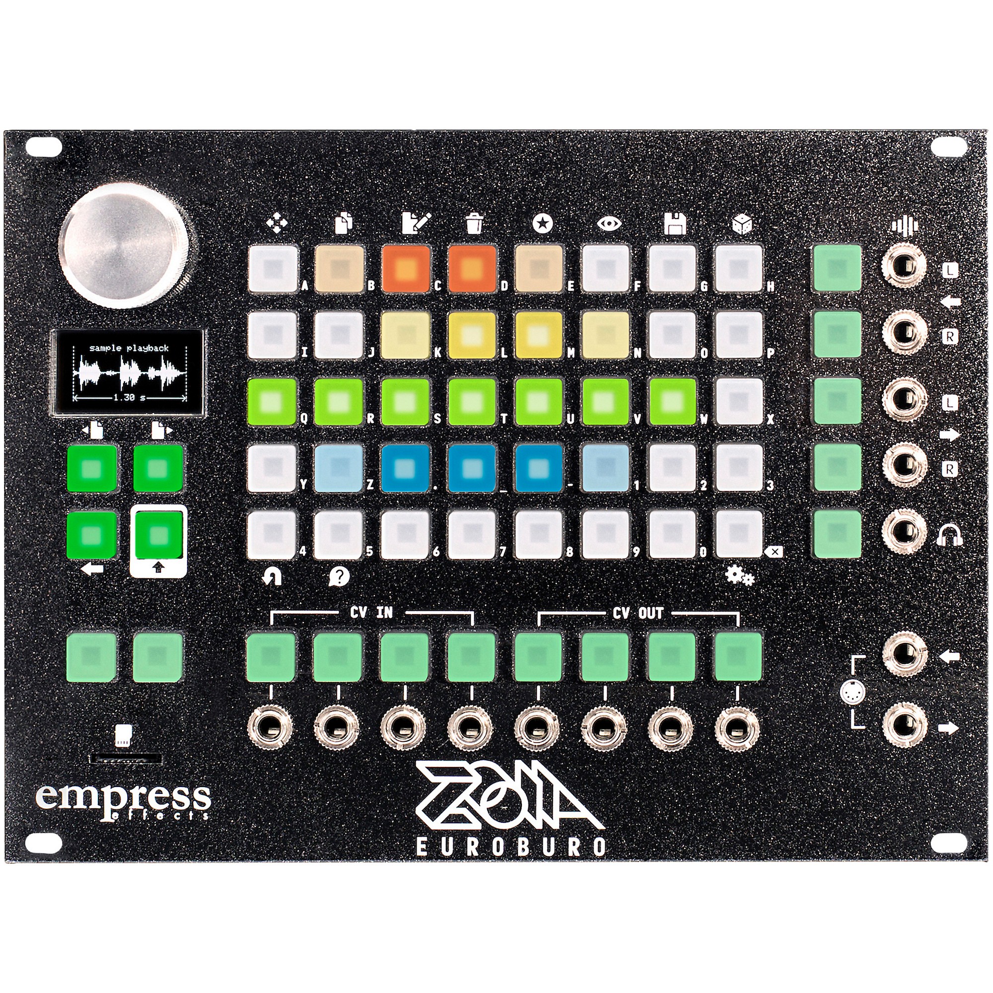 Empress Effects ZOIA Euroburo Effects and Synthesizer Black