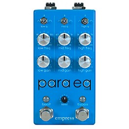 Empress Effects ParaEq MKII Effects Pedal Blue