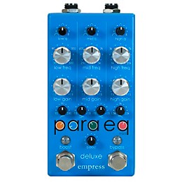 Empress Effects ParaEq MKII Deluxe Effects Pedal Blue