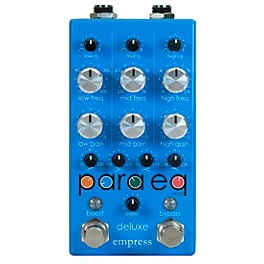 Empress Effects ParaEq MKII Deluxe Effects Pedal Blue