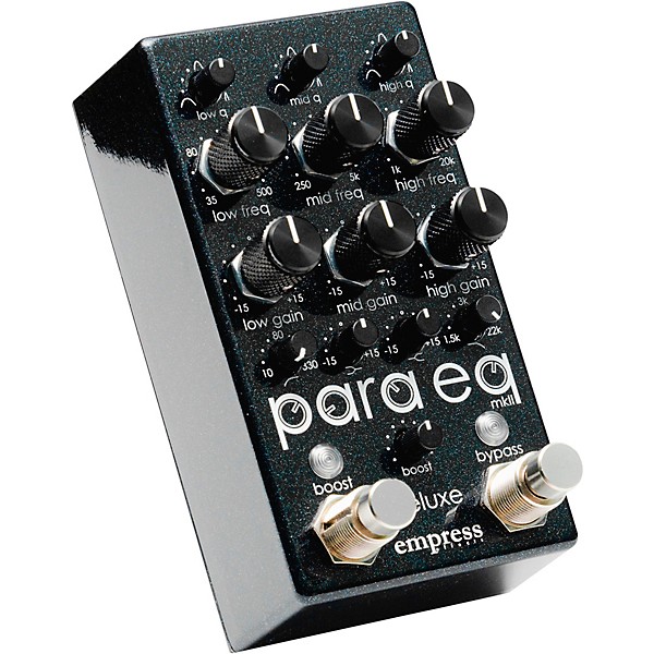 Empress Effects ParaEq MKII Deluxe Effects Pedal Black