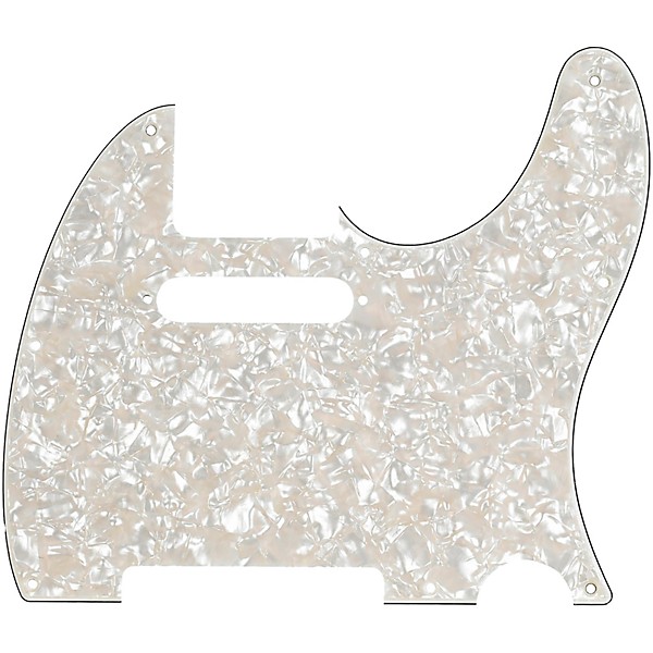 Fender 8 Hole Mount Multi Ply Telecaster Pickguards Aged White Pearl