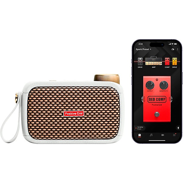 Positive Grid Spark GO 5W Battery-Powered Combo Amplifier Pearl