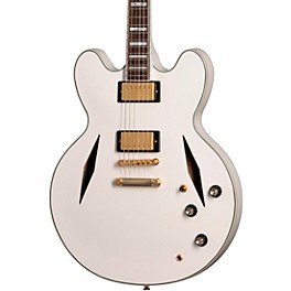 Epiphone Emily Wolfe "White Wolfe" Sheraton Semi-Hollow Electric Guitar Aged Bone White