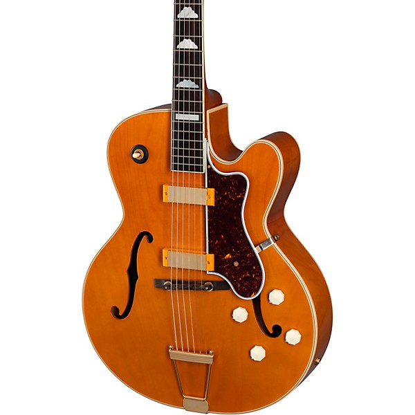 Epiphone 150th Anniversary Zephyr DeLuxe Regent Hollowbody Electric Guitar Aged Antique Natural