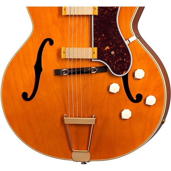 Epiphone 150th Anniversary Zephyr DeLuxe Regent Hollowbody Electric Guitar Aged Antique Natural