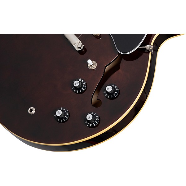 Open Box Epiphone Jim James ES-335 Semi-Hollow Electric Guitar Level 1 Seventies Walnut