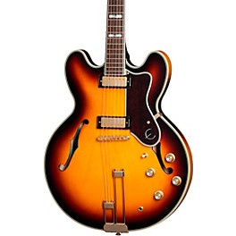 Blemished Epiphone Sheraton Semi-Hollow Electric Guitar Level 2 Vintage Sunburst 197881169374