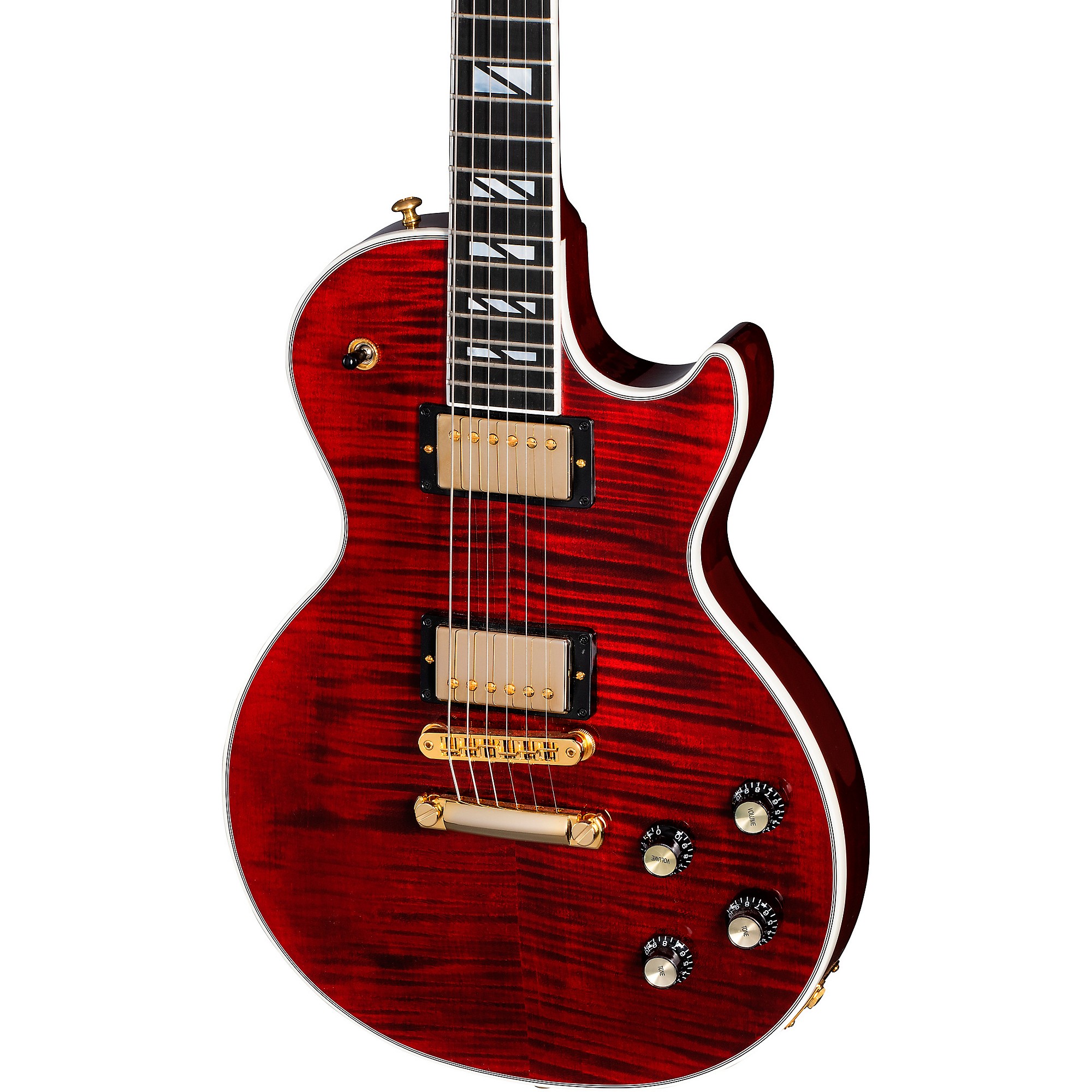 Gibson Les Paul エレキギター ワインレッド Gibson Les Paul Supreme Electric Guitar Wine Red | Guitar Center