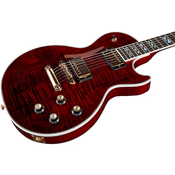 Gibson Les Paul Supreme Electric Guitar Wine Red