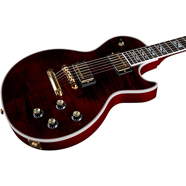 Gibson Les Paul Supreme Electric Guitar Wine Red