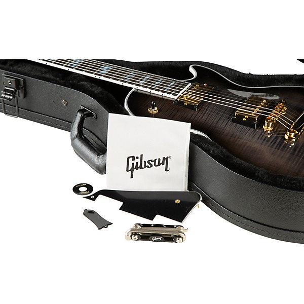 Gibson Les Paul Supreme Electric Guitar Transparent Ebony Burst
